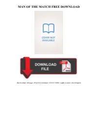 Man of the Match Free Download