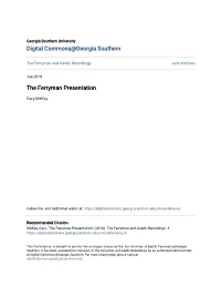 The Ferryman Presentation