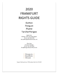 2020 Frankfurt Rights Guide