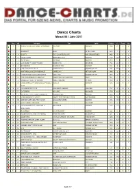 Dance Charts Monat 05 / Jahr 2017