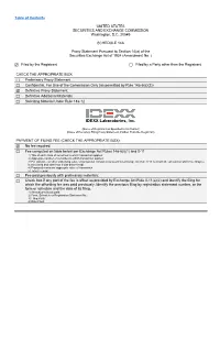 Definitive Proxy Statement Filed March 29, 2018