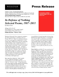 Press Release
