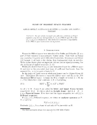 Sums of Hilbert Space Frames 1