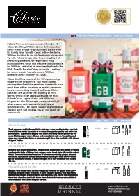 Chase Vodka Chase GB Gin Chase Elegant 48