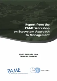Ecosystem Approach to Mangement