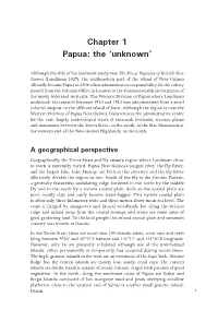 Papua: the ‘Unknown’