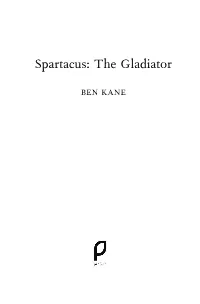 Spartacus: the Gladiator
