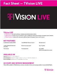 Tvision LIVE