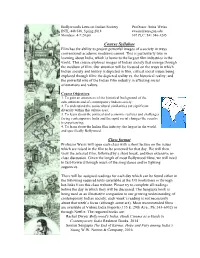 Bollywood Lens Syllabus