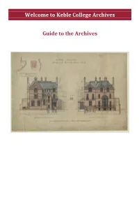 Guide to the Archives (Pdf)