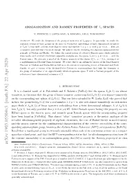 Arxiv:1903.05504V3 [Math.FA] 22 Apr 2020 2010 Mathematics Subject Classiﬁcation