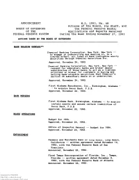 H.2 Actions of the Board, Its Staff, and The