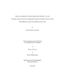 Phase Alignment of Asynchronous External