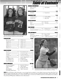 Table of Contents General Information______1-2