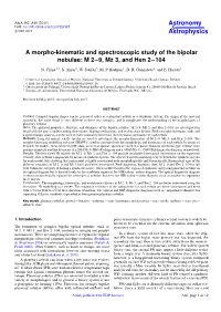 A Morpho-Kinematic and Spectroscopic Study of the Bipolar Nebulae: M 2−9, Mz 3, and Hen 2−104