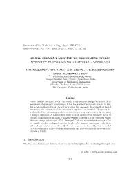 Finite Element Method to Determine Stress Intensity Factor Using J Integral Approach