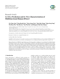In Silico Prediction and in Vitro Characterization of Multifunctional Human Rnase3