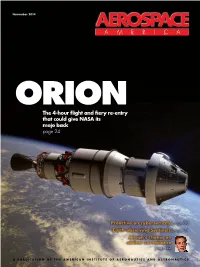 The 4-Hour Flight and Fiery Re-Entry That Could Give NASA Its Mojo Back Page 24