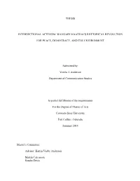 Thesis Intersectional Activism: Wangari Maathai's