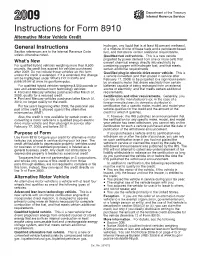 2009 Instruction 8910