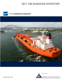Final 2017 Emissions Inventory Report