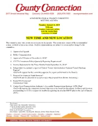 New Time and New Location