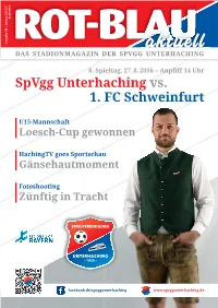 Spvgg Unterhaching Vs