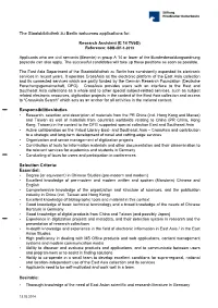 The Staatsbibliothek Zu Berlin Welcomes Applications For