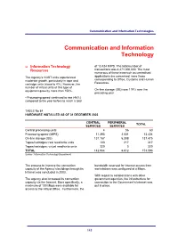 Resources Management: Communication and Information
