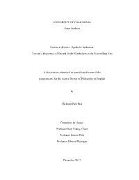 Toward a Biopoetics of Second-Order Symbolism in the Storytelling Arts