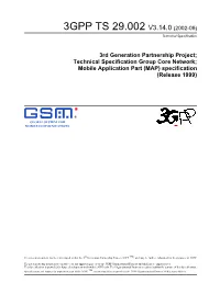 3GPP TS 29.002 V3.14.0 (2002-09) Technical Specification