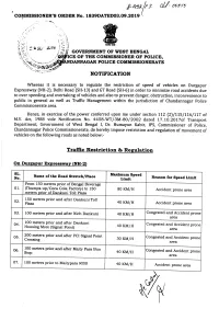 A- Ooelt Traflic Restriction & Resulation