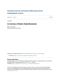 An Overview of Modern Global Illumination