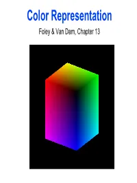 Color Representation