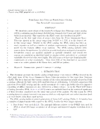 Fermi Large Area Telescope Fourth Source Catalog ABSTRACT We Distribute a New Release of the Fourth Fermi Large Area Telescope
