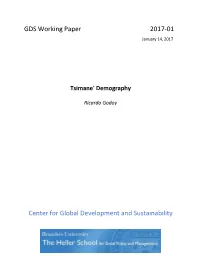 GDS Working Paper 2017-01 Center for Global Development And