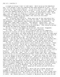 PLS 101 - Lecture 17