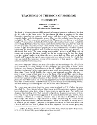 Teachings of the Book of Mormon