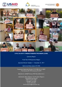 Civil Society Strengthening Program (Cssp)