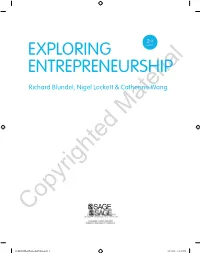 Exploring Entrepreneurship