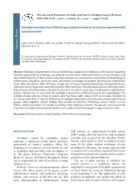 Intradermal Injection of Bothrops Cotiaravenom in Mice in an Experimental Wound Model