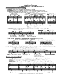 Root Position Triads Part-Writing