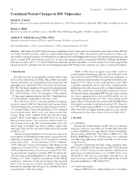 Continued Period Changes in BW Vulpeculae