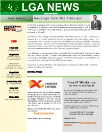 LGA NEWS Aspire, Learn, Achieve