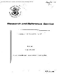 Research and Reference Service