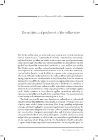 The Architectural Patchwork of the Welfare State Matilda Hellman