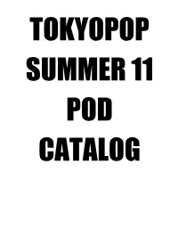 Tokyo Pop Summer2011.Pdf