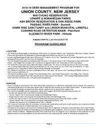 2002 Deer Management Program