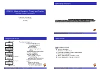 CS6013 - Modern Compilers: Theory and Practise Overview of Different Optimizations