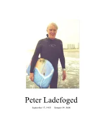 Peter Ladefoged